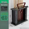 JINGGENG Floor-Standing 16-Hole Billiard Cue Rack