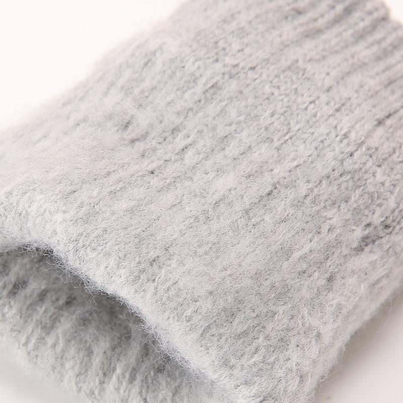 Winter Touchscreen Cycling Gloves - Women's Wool, Plus Velvet, Pineapple Pattern, Thick Cotton, Warm & Cold-Proof for Men & Women