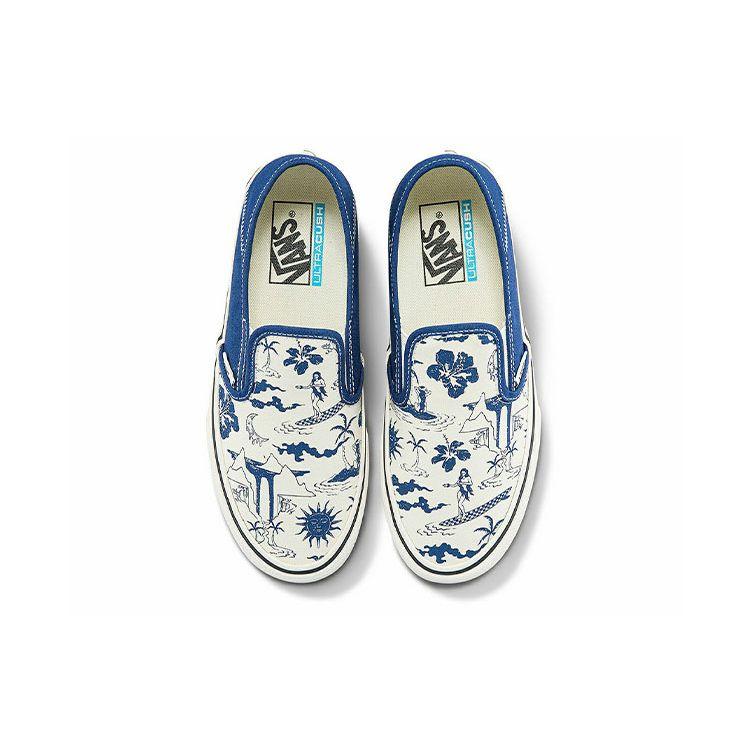 Vans Slip-On SF Funny Printing True Navy Unisex Sneakers VN0A5HYQAXV
