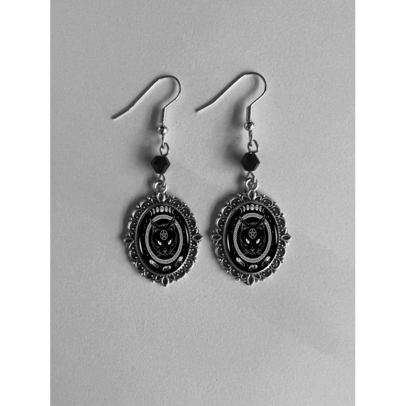 Original Retro Gothic Victorian Style Earrings