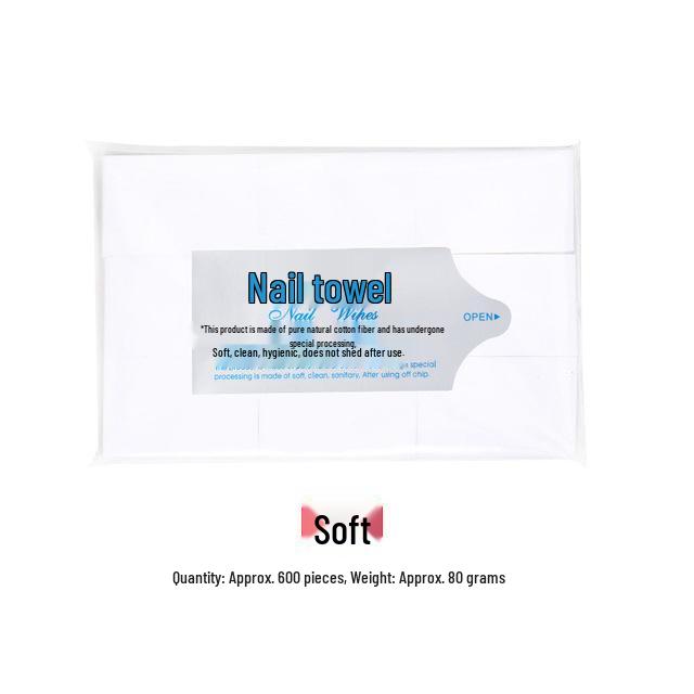 Lint-Free Thickened Nail Polish Remover Pads