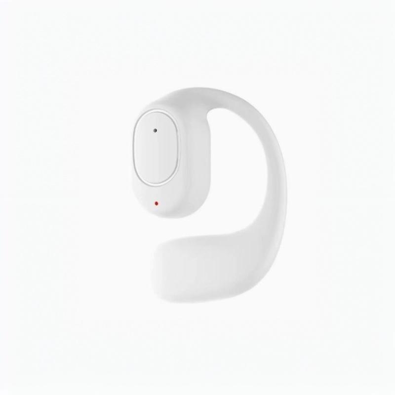 Single Ear Open Ear Earhook Bluetooth 53 Headset Hd Call Hifi Sound Painless Fit Perfect For Driving Running Daily Use