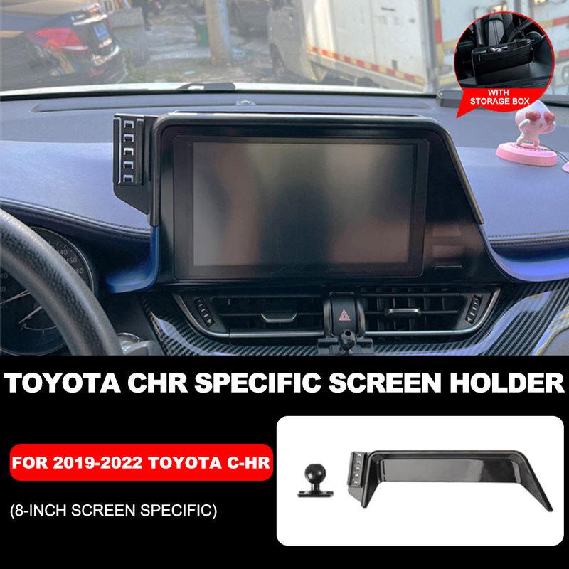 For Toyota CHR C-HR 2018 Car Phone Holder Screen Fixed Navigation Bracket Base Wireless Charging Accessories
