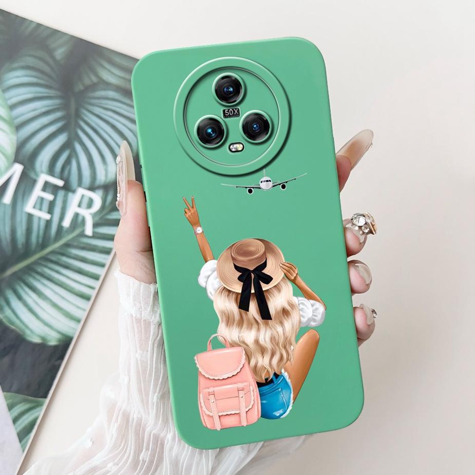 For Honor Magic5 Pro Case PGT-AN10 Cute Fashion Cartoon Cover Soft TPU Phone Case For Honor Magic 5 Pro Magic5 Lite Fundas Coque
