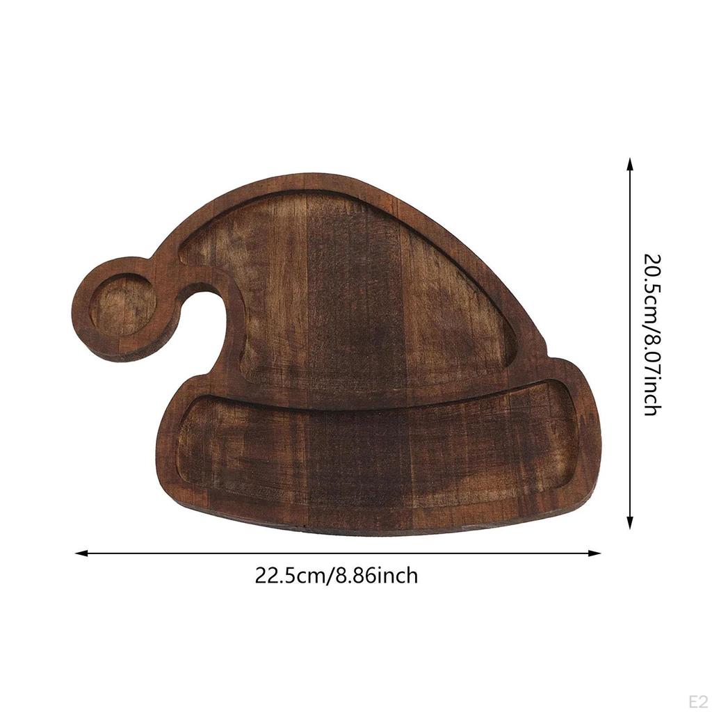 Elegant Wood Serving Tray Set for Entertaining And Home Decor