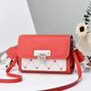 Bag women's new trendy foreign style shoulder messenger mobile phone bag versatile Internet celebrity small square bag