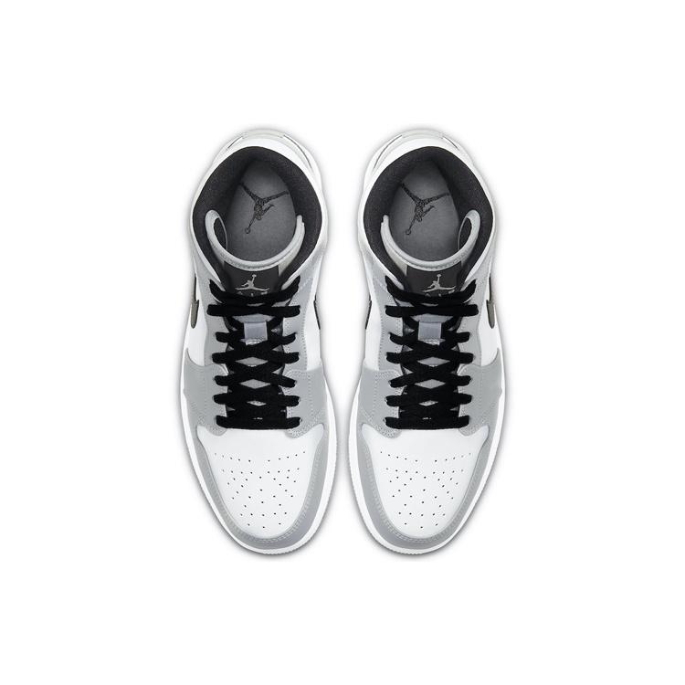 Air Jordan 1 Mid 'Smoke Grey' Men's 554724-092