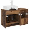 Bathroom Furniture Set 2 pcs Reclaimed Wood Effect Particleboard