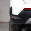 For BMW X1 U11 2025 2025 ABS Carbon Fiber/Black Car Front Rear Blade Trim Light Eyebrow Wind Knife Bumper Cover Accessories