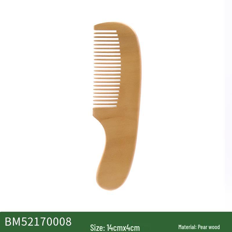 Baby Massage & Cleaning Set: Beechwood, Wool, Pearwood Brushes & Combs