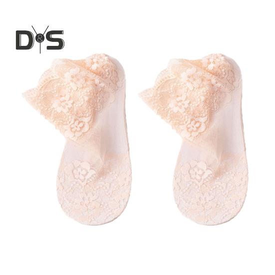 

Женские кружевные носки, сетчатые прозрачные цветочные кружевные носки до щиколотки, летние ультратонкие сетчатые оборчатые носки для девочек-подростков розовый