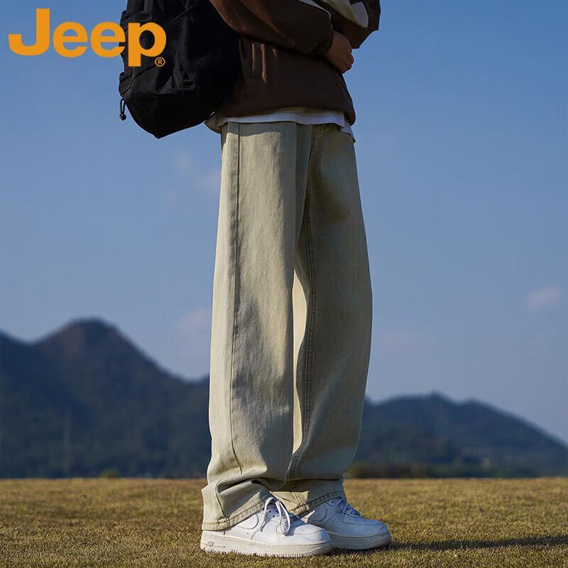 Мужские джинсы JEEP American Retro Прямые Широкие 2XL
