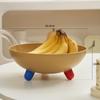 Luxury Fruit Plate Home Plastic Retro Dried Fruit Nut Candy Box Unique Snack Pastry Placement Plate Bowl Durable