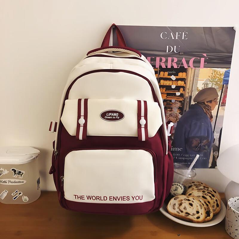 Женский повседневный рюкзак Miling с цветовыми блоками 1