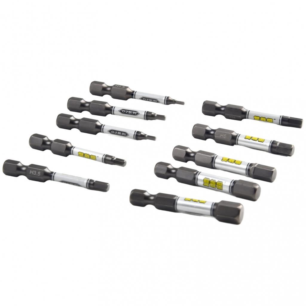 14 Piece Magnetic Screwdriver Bit Set for Carpentry and Glass Curtains