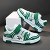 Kindersportschuhe wasserdicht Studenten Freizeitschuhe Mädchen flachsohlige Leder Board Schuhe Jungen Laufschuhe Skate Schuh Sport