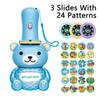 Cartoon Bear Bear Flashlight Projector Cognition Children Luminous Toys  Kindergarten