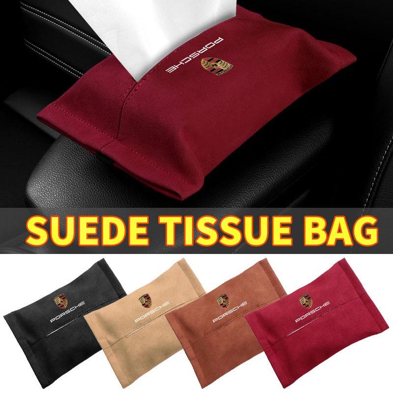 1 ks Držák na krabičku s kapesníky do auta Sluneční clona Zadní strana sedadla Příslušenství do auta Pro Porsche Boxster Cayenne Panamera Macan Cayman 911 918 996 917 991