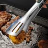1 stück Rutschfeste Lebensmittelzange aus Edelstahl, Fleischsalat, Brotclip, Grillwerkzeuge, Grillbuffet-Klemme, Kochküchenzubehör