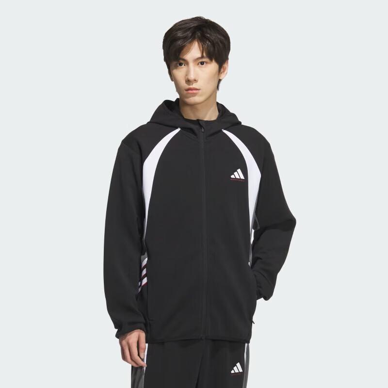 Adidas Men s Basketball PER HOODED JKT Knit Jacket KC0330 A/M