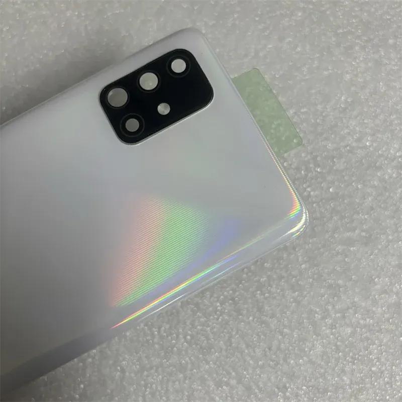 For Samsung Galaxy A51 A71 A515 A715 4G 2020 Battery Back Cover Rear  Housing With Camera Lens Replace Repair Parts