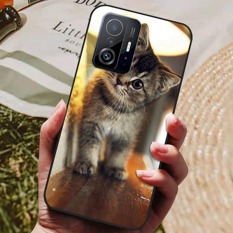 Für Xiaomi 11T Pro Hülle Für Xiaomi mi 11T Pro Hüllen Stoßfestes Silikon Weiches TPU Handy Rückseite Abdeckung Für Xiaomi 11T Pro Fundas