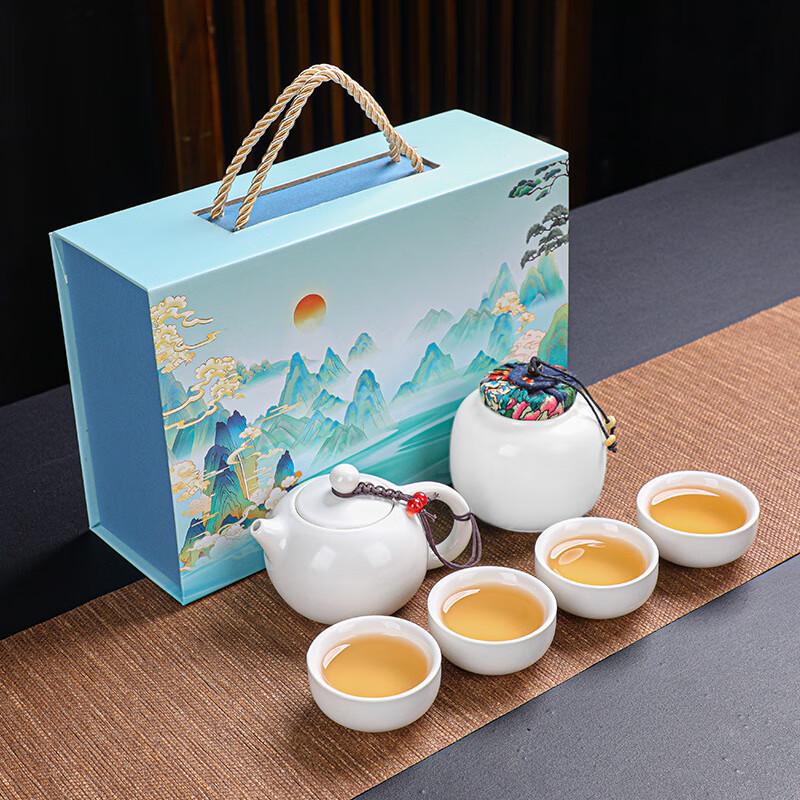 Dàrùnyáo Ceramic Kung Fu Tea Set Gift Box