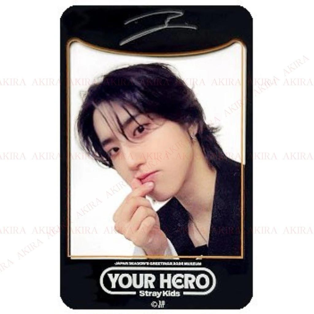 Stray Kids YOUR HERO JAPAN SEASON’S GREETINGS 2025 MUSEUM MD Photo Card