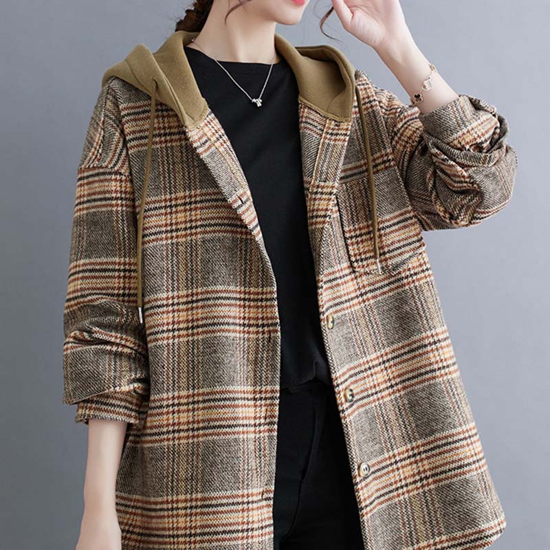 Пальто для женщин Утепленное Осенне-зимнее Ветровка Оверсайз Водонепроницаемая Повседневная Куртка M