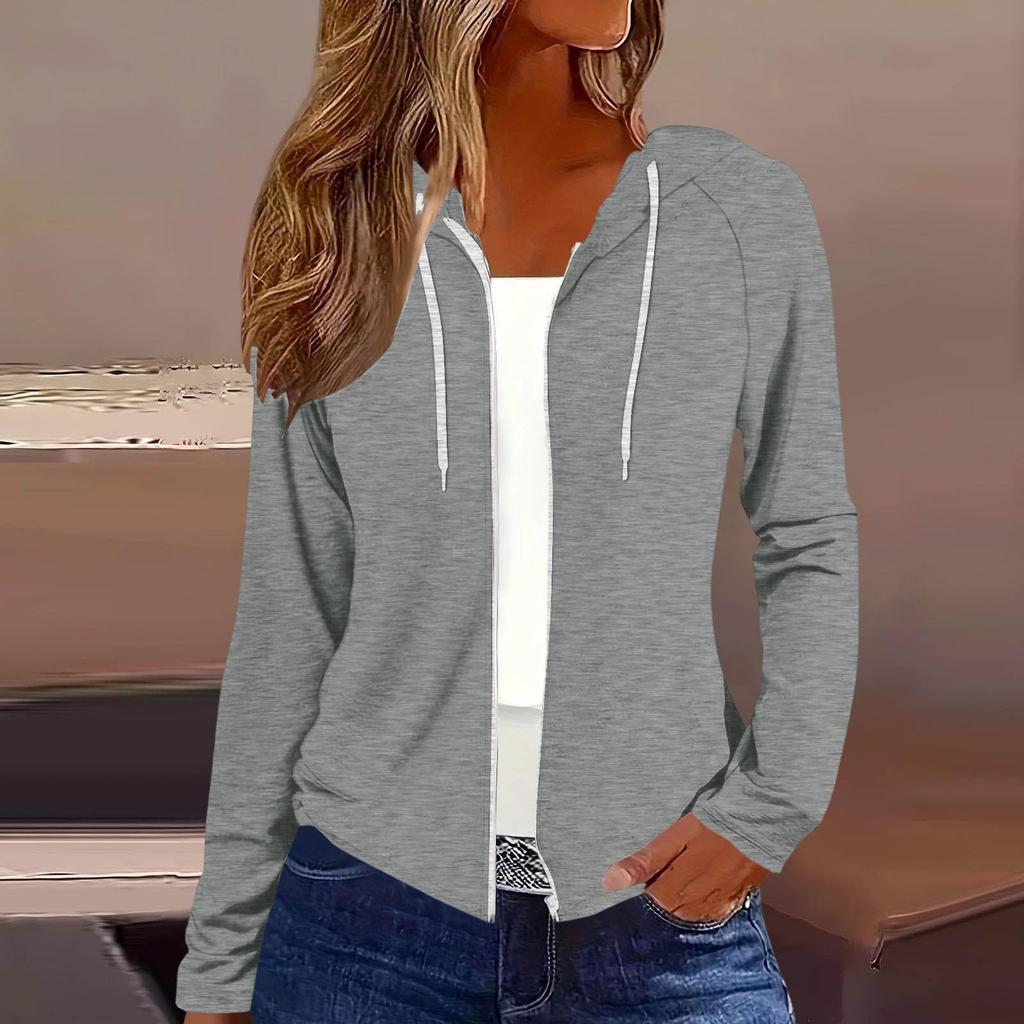 Women's Fashion Long Sleeve Loose Fit Jacket