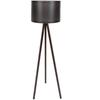 Lampadaire D BY M.RED Black Walnut - MDF - Abat-jour Polypropylène - Style Nordique