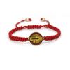 Christian Bracelet Of Saint Benedict, Red Or Black Cord Chain, Saint Benedict Cross Bracelet, Lucky Charm, Jewelry For Men And Women.