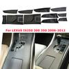 Right-hand Drive Car Stickers For LEXUS IS250 300 35 Parts Replacement Accessories Gear Shift Box 7pcs Cover Trim