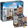 Сумісний з LEGO Street View 10255 Асамблей Сквер, складний конструктор для дорослих та дитячі іграшки
