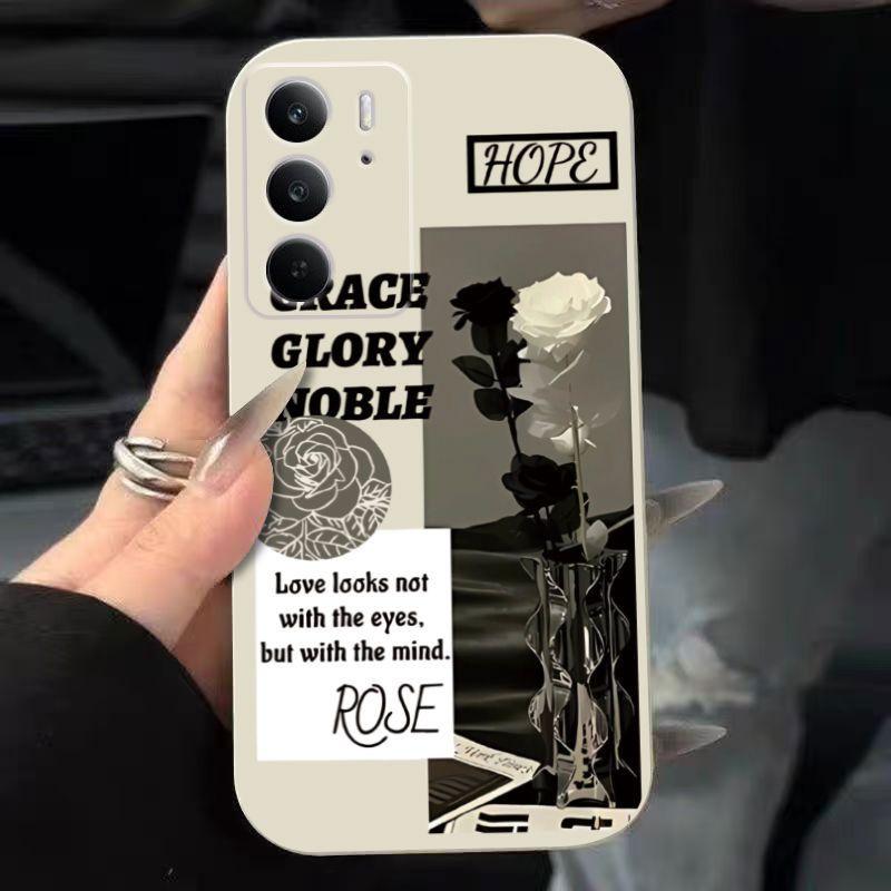 RealmeC75 5G Mobile Phone Case Premium Retro Girl Heart Personality Cartoon Versatile Cartoon Explosion