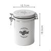 Coffee Beans Airtight Container Coffe Rage Jar Easy To Use Organizer Multifunctional