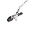 Women Nipple Clamps Tools Stainless Steel Metal Chain Nipple Clips Labia Clamp Slave Bondage BDSM Adult Games Couples Sex