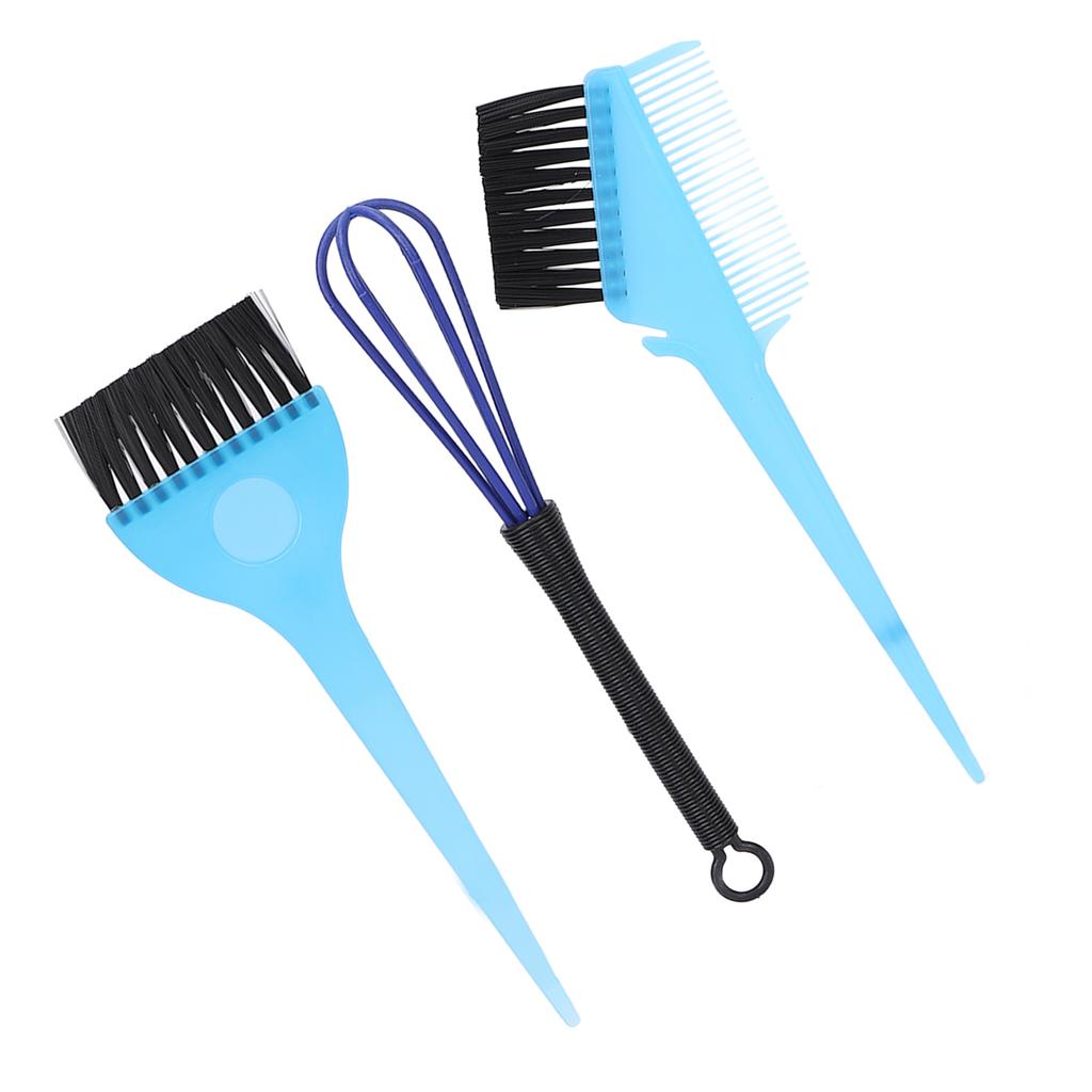 6Pcs/Set Hair Dye Tools ABS Hair Dye Bowl Brush Set for Home DIY Professional Salons