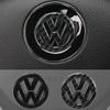 2026 Gorący Dla VW VOLKSWAGEN Samochodu Plastik ABS Okrągłe Wykończenie Logo Kierownicy Naklejka dla Volkswagen VW Golf Polo Jetta Mk6 Tiguan