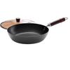 DUMIK Uncoated Non-Stick Iron Frying Pan