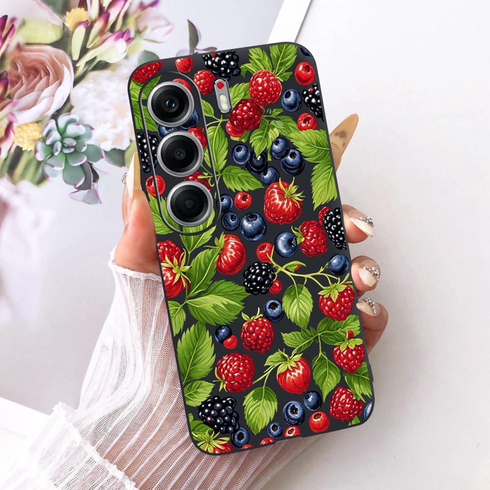 Hülle für Tecno Camon 40 Pro CM7 CM6 Handyhüllen für Camon 40 4G CM5 Niedliche Cartoon-Tiere Cooler Drache Löwe Weiches TPU Schwarze Abdeckung