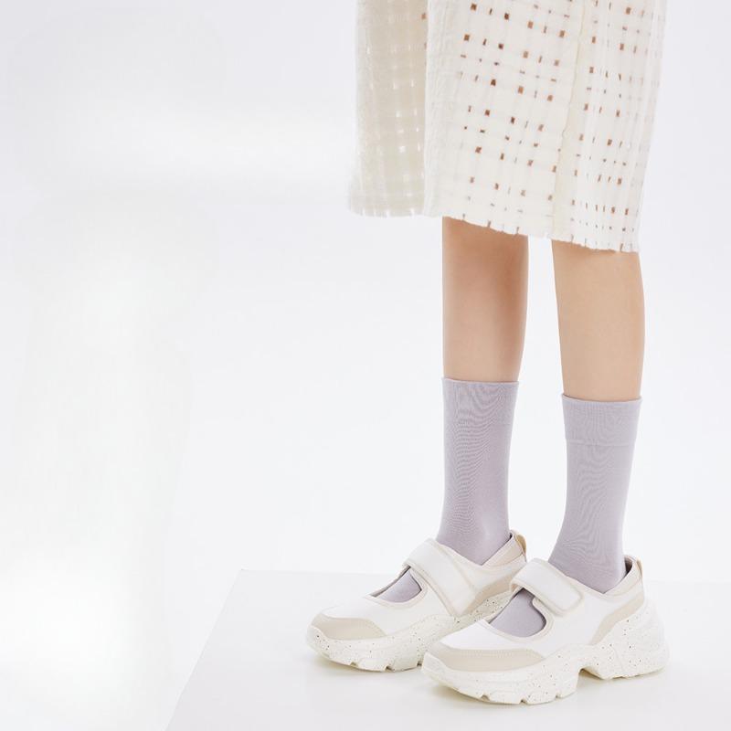 Cotton Socks, Women's Spring and Autumn Pure Cotton Mid-calf Socks, Women's Postpartum Socks, All-season Versatile, All-cotton Mid-calf Women's Socks