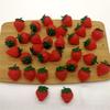 10Pcs Artificial Strawberry Plastic Strawberries Realistic Fruit for Kitchen Parties Decorations Photography Props