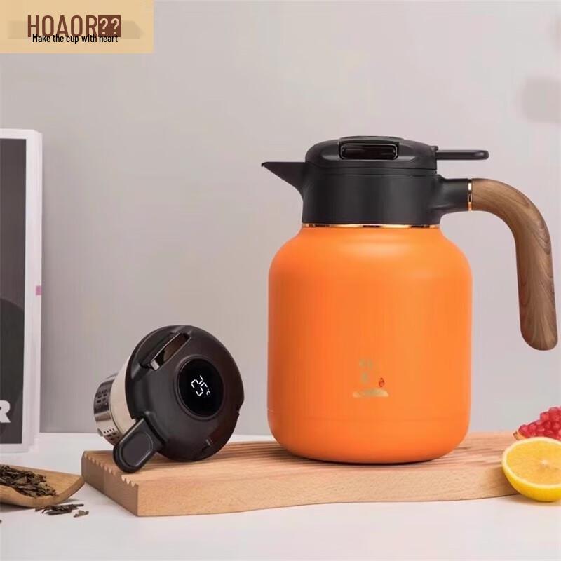 HOAOR HX9048-7 2L Stainless Steel Insulated Tea Pot
