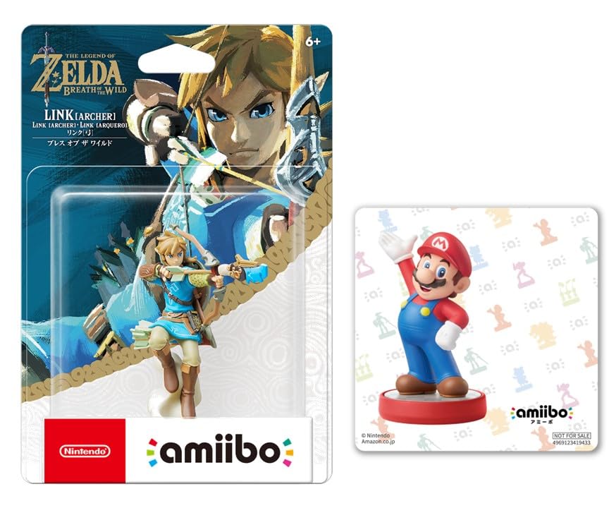 

В комплект входит наклейка amiibo Link of the Legend of Zelda Original (Лук) [Дыхание дикое] (Сериал) [Бонус]