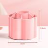 Plastic Pen Holder 360 Degrees Rotating Pencil Storage Box Stationery Pen Barrel  School Office