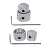 2PCS Metal Guitar Control Knobs Round Knob Set Metal Volumes Knobs for Precise Volumes Tone Tuning On Electric Guitar