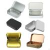 Card Storage Box Multifunction Accessories Portable Iron Rectangular Organizer Container Durable