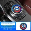 4.5CM 4.8CM Carbon Fibre Car Center Console Knob Stickers Decoration Accessories For BMW 1 2 3 4 5 6 Series GT Z4 X3 X4 X5 X6 X7 bzvm78