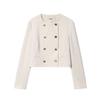  European-American style belt ankle pants 8372249 short double-collar blazer 8372449